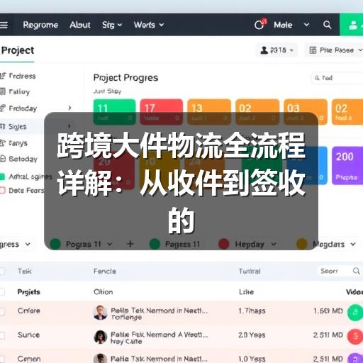 跨境大件物流全流程详解：从收件到签收的每一步关键指引