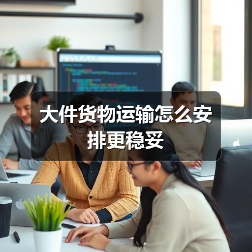 大件货物运输怎么安排更稳妥