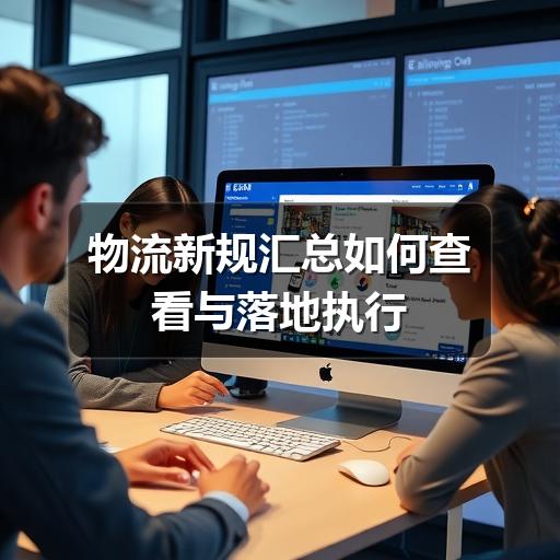 物流新规汇总如何查看与落地执行