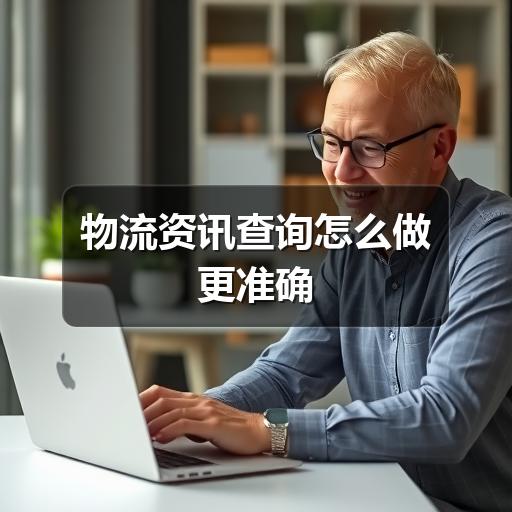 物流资讯查询怎么做更准确