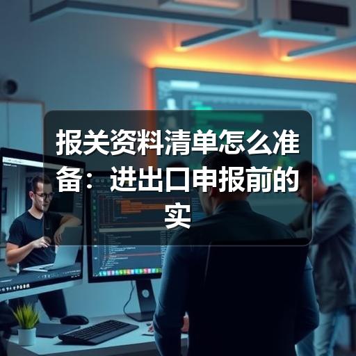 报关资料清单怎么准备：进出口申报前的实用核对指南