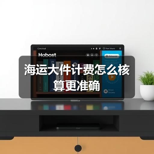 海运大件计费怎么核算更准确