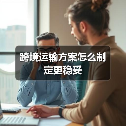 跨境运输方案怎么制定更稳妥