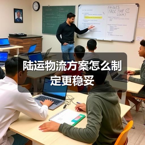 陆运物流方案怎么制定更稳妥