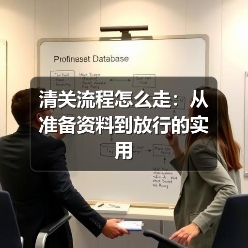 清关流程怎么走:从准备资料到放行的实用说明