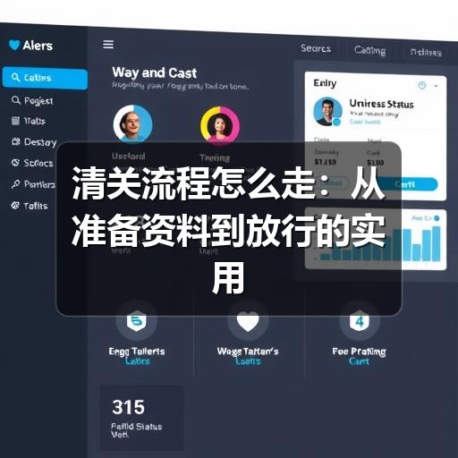 清关流程怎么走:从准备资料到放行的实用说明