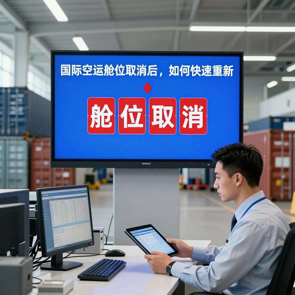 国际空运舱位取消后，如何快速重新订舱并减少违约金（国际空运干货知识分享）