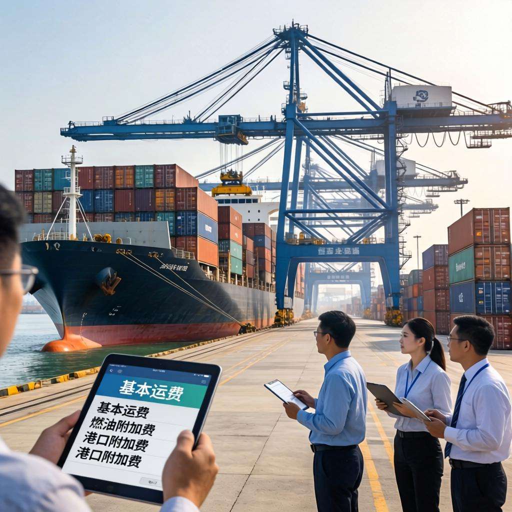 国际海运费用构成有哪些?核心成本占比多少?(国际海运干货知识分享) 国际海运费用构成有哪些?核心成本占比多少?(国际海运干货知识分享)第一张图