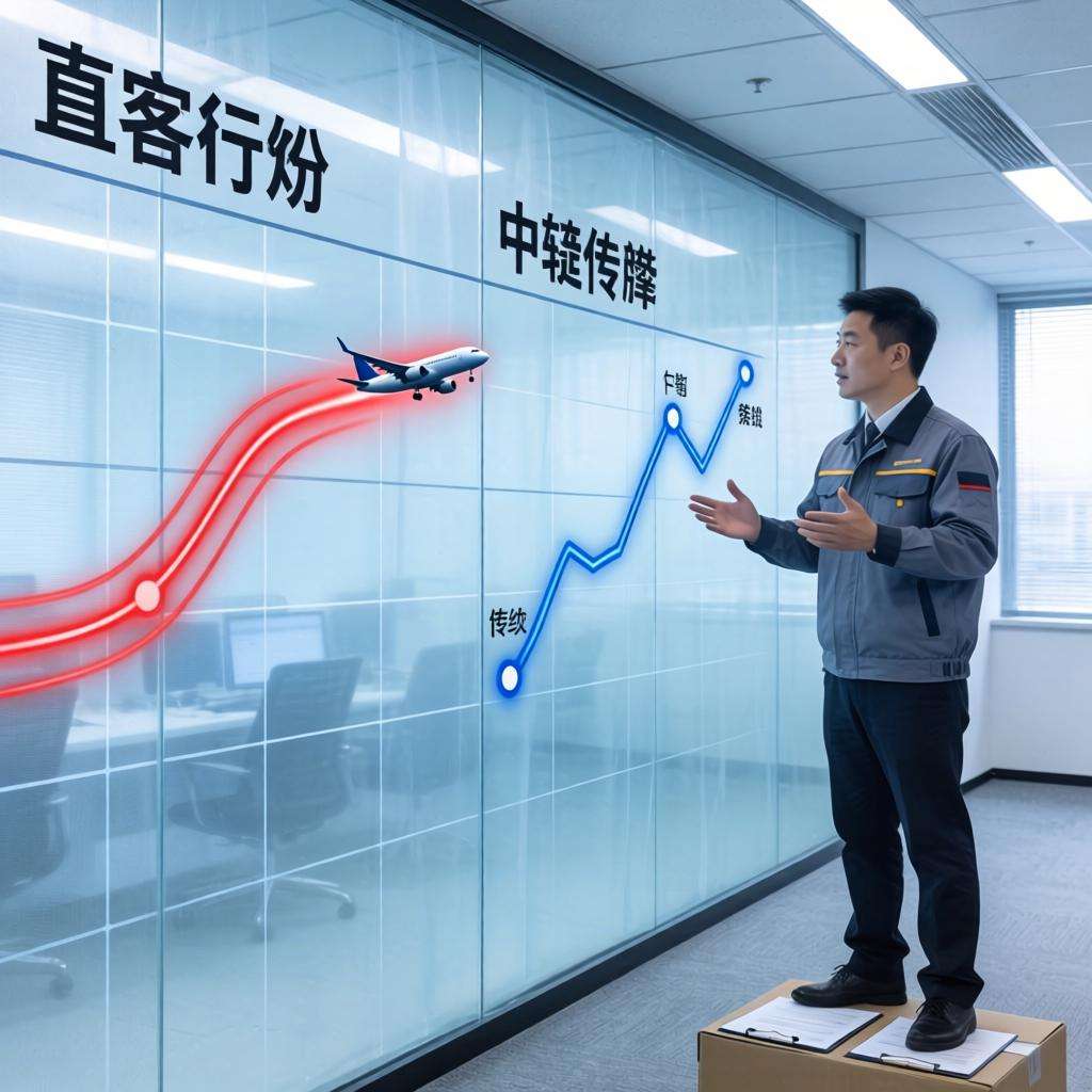 直飞航班vs中转航班，国际空运该如何平衡时效与成本（国际空运干货知识分享）第二张图