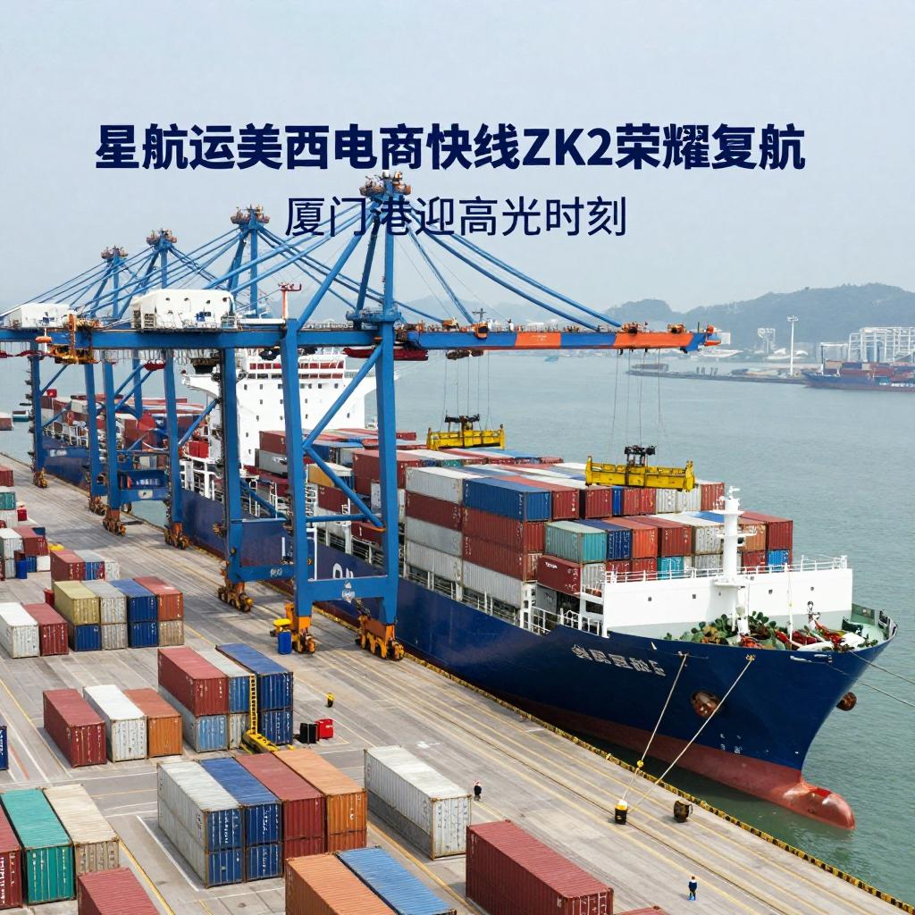 国际海运公司以星航运美西电商快线ZX2荣耀复航（惊喜！厦门港迎高光时刻）