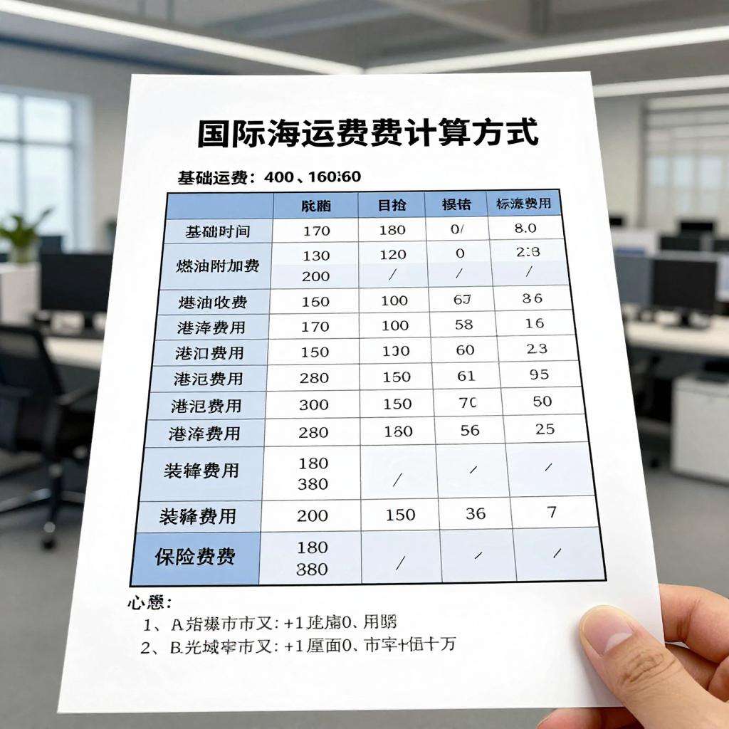 国际海运费用怎么算?(主要包含哪些项目) 国际海运费用怎么算?(主要包含哪些项目)第三张图