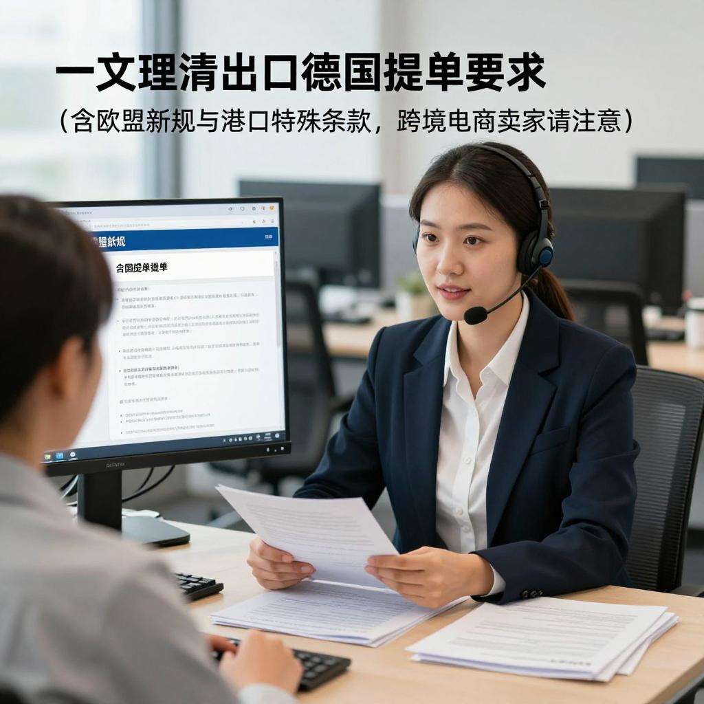 一文理清出口德国提单要求:含欧盟新规与港口特殊条款(跨境电商卖家请注意) 一文理清出口德国提单要求:含欧盟新规与港口特殊条款(跨境电商卖家请注意)第一张图
