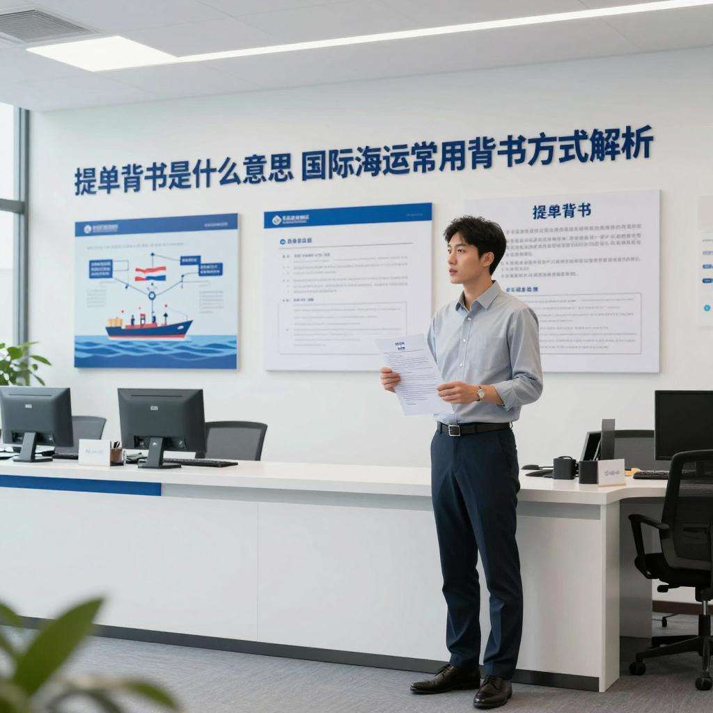 提单背书是什么意思？国际海运常用背书方式解析