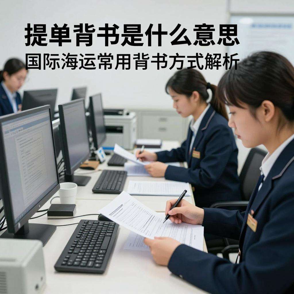 提单背书是什么意思？国际海运常用背书方式解析第一张图