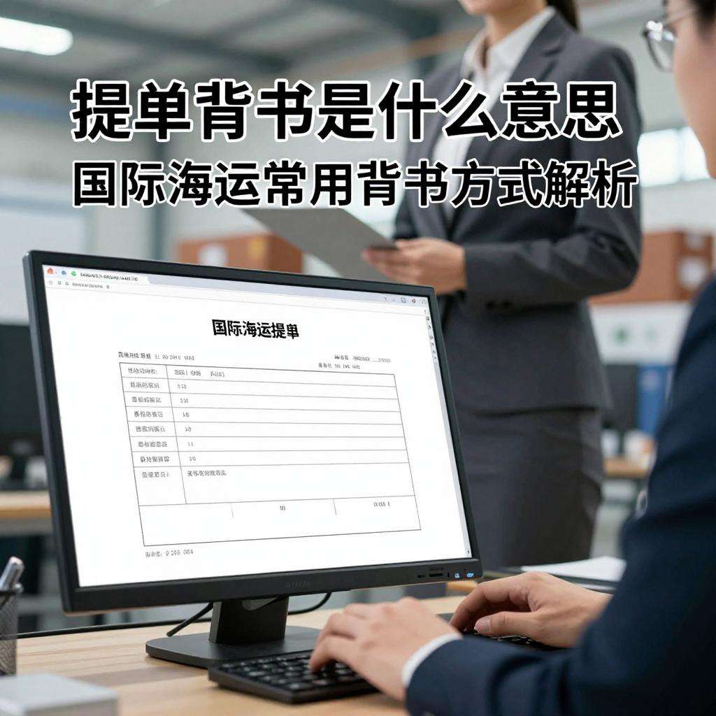提单背书是什么意思？国际海运常用背书方式解析第三张图