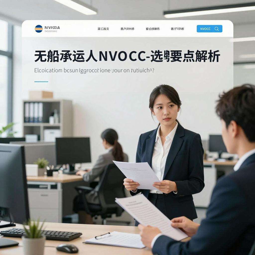 无船承运人NVOCC定义及选聘要点解析