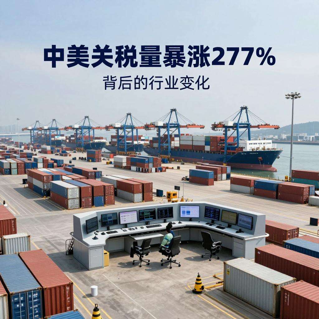 中美关税暂停，国际海运量暴涨277%背后真相