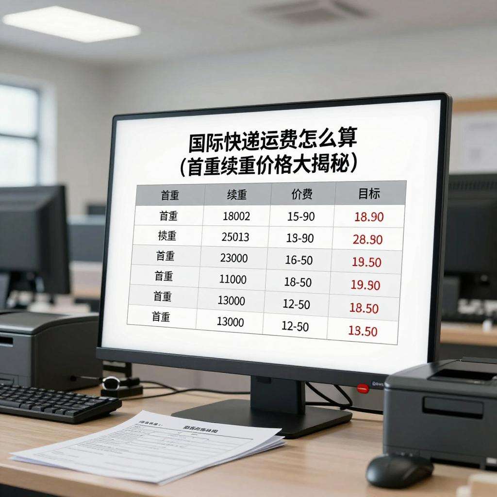 国际快递运费怎么算?首重续重价格大揭秘 国际快递运费怎么算?首重续重价格大揭秘第三张图