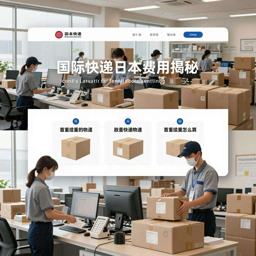 国际快递日本费用揭秘：首重续重怎么算？