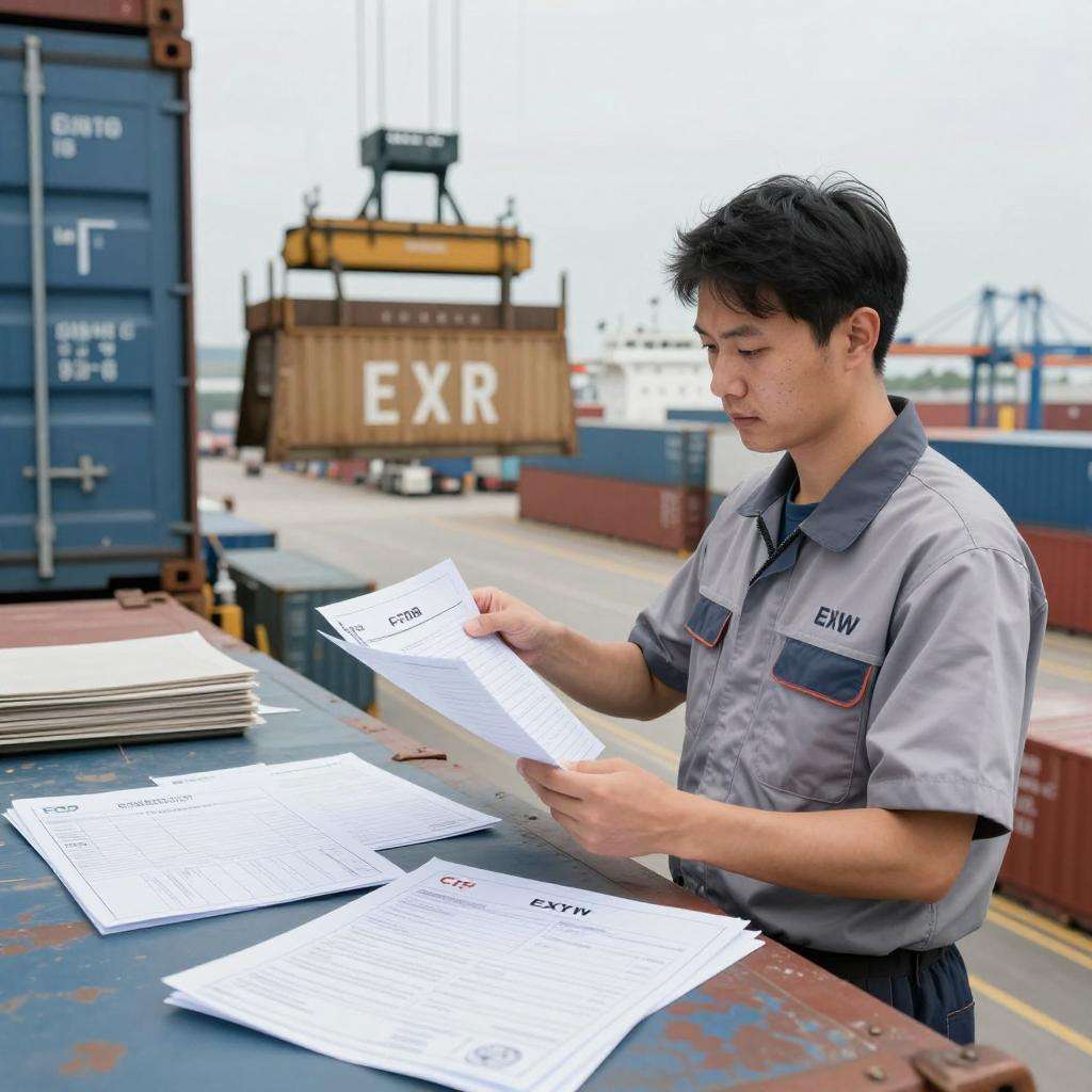 国际海运的常见贸易术语（FOB/CIF/CFR/EXW等）怎么理解（国际海运干货知识分享）第一张图