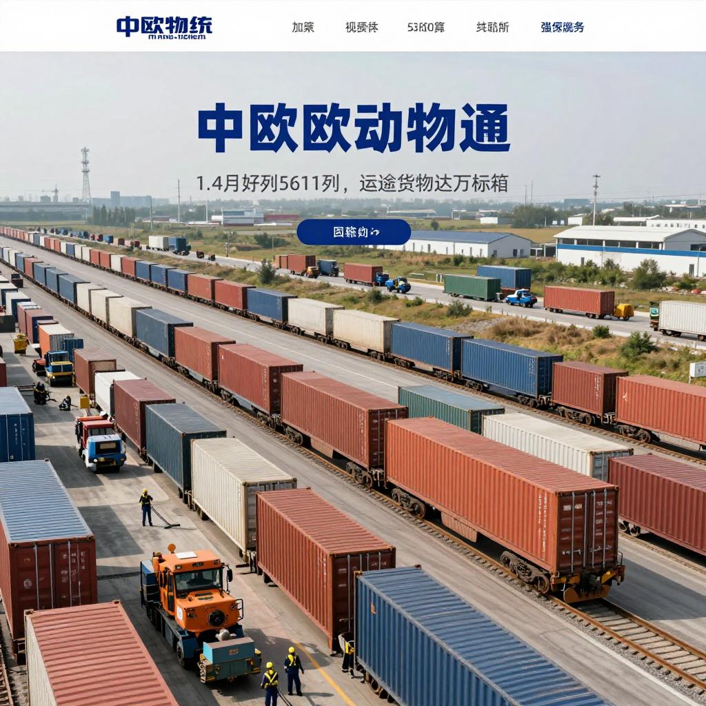 1至4月中欧班列开行5611列运送货物60.9万标箱