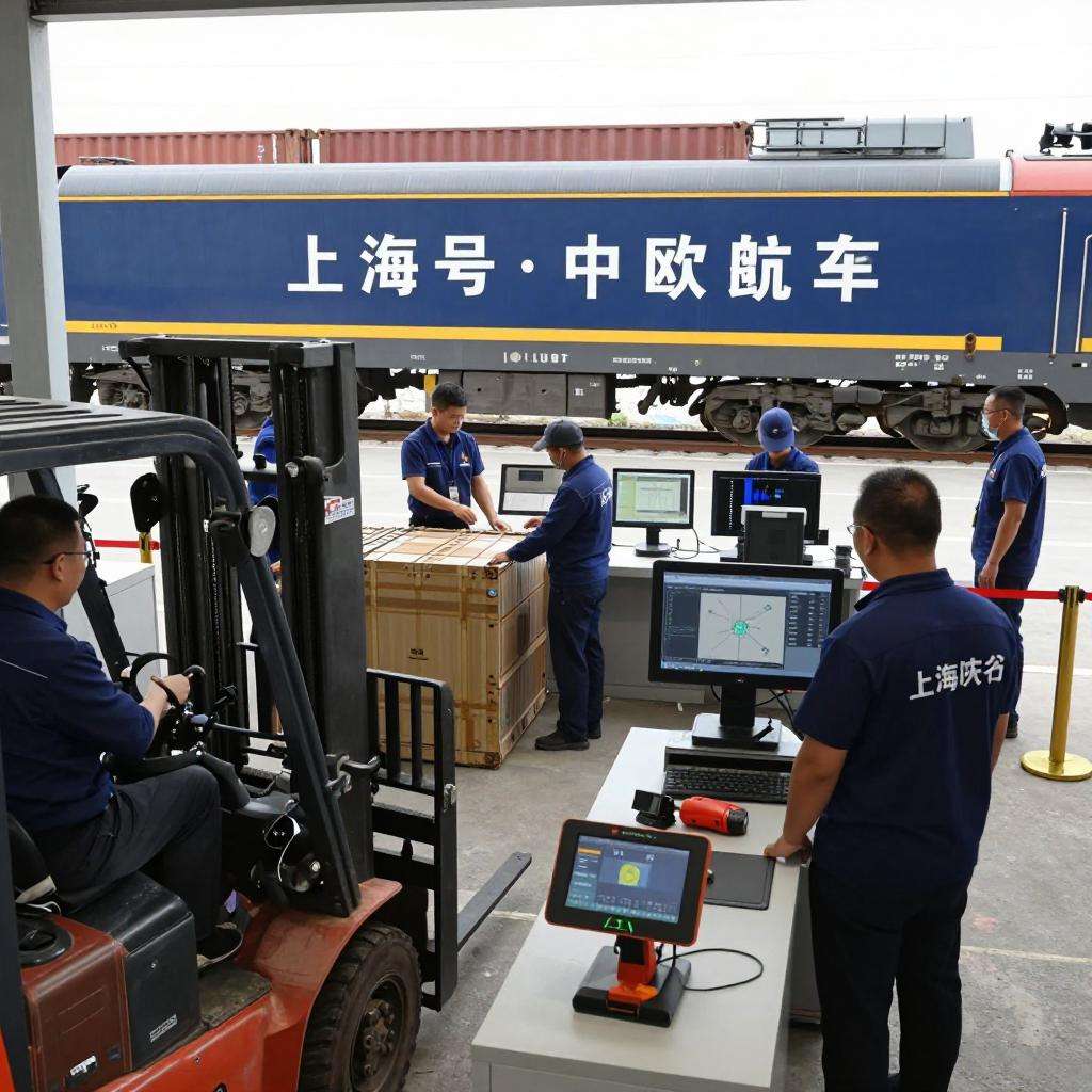 上海始发至德国汉堡!“上海号”中欧班列今日首 发 上海始发至德国汉堡!“上海号”中欧班列今日首 发第一张图