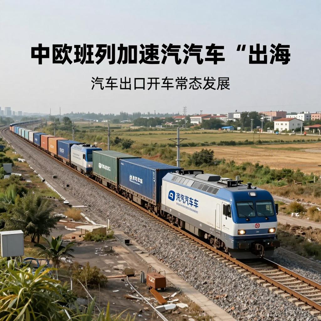 中欧班列加速中国汽车“出海” 汽车出口专列常态化