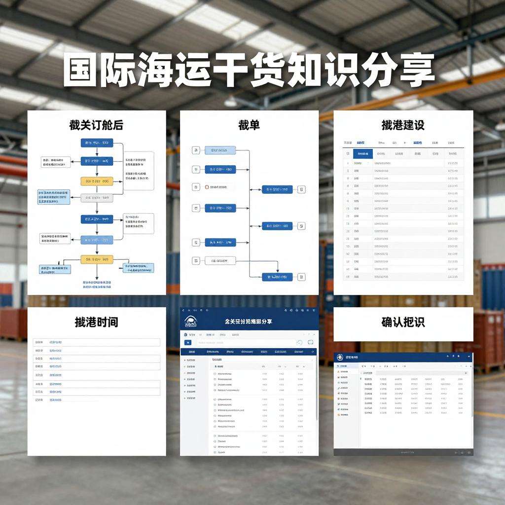 海运订舱后,截关/截单/截港时间怎么确认和把控(国际海运干货知识分享) 海运订舱后,截关/截单/截港时间怎么确认和把控(国际海运干货知识分享)第三张图