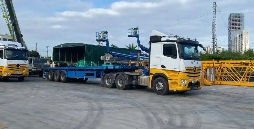 内地与香港进口公路舱单“一单两报”货物顺利通关（全国首票）