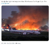 机场货运区突发大火，大量空运货物被烧光，损失超10亿!