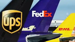 美国海关，国际快递