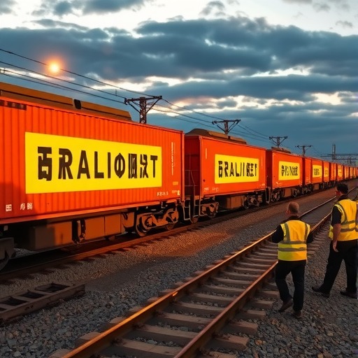 铁路检察护航中欧（亚）班列 保障“双十一”跨境货运