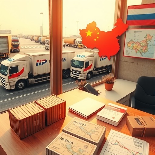 俄罗斯快递陆运到中国需要多久