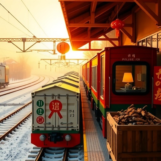 中欧“年货班列”为团圆增添“洋味道”