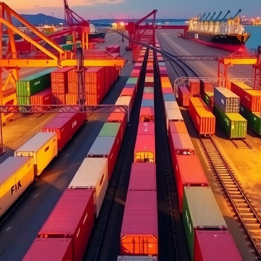 畅通双口岸 助力中欧班列扬帆出海