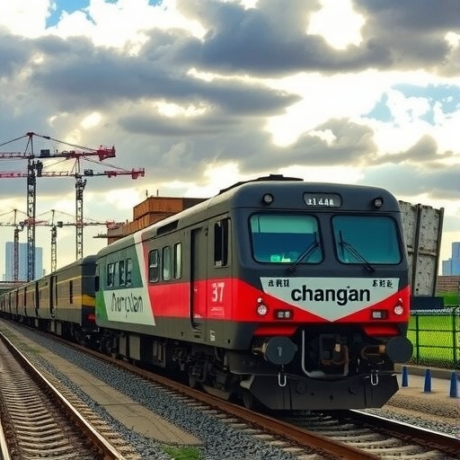 中欧班列长安号助力西安奥体中心建设