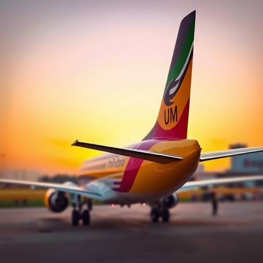 UM是哪个航空公司，津巴布韦航空标志