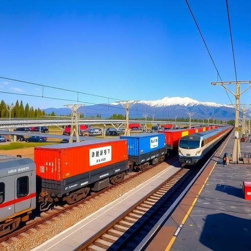 新疆保税物流货物首搭中欧班列回程