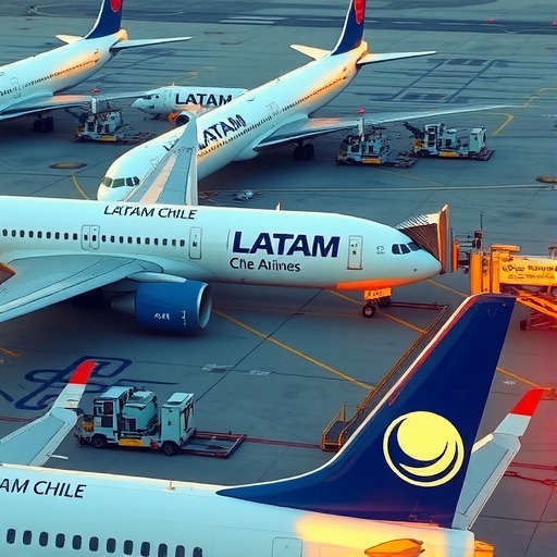 UC是哪个航空公司，智利拉德科航空标志