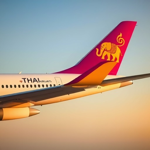 TG是哪个航空公司，泰国航空标志