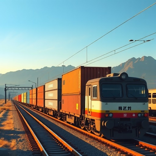 中铁快运**郑州至昆明多式联运班列