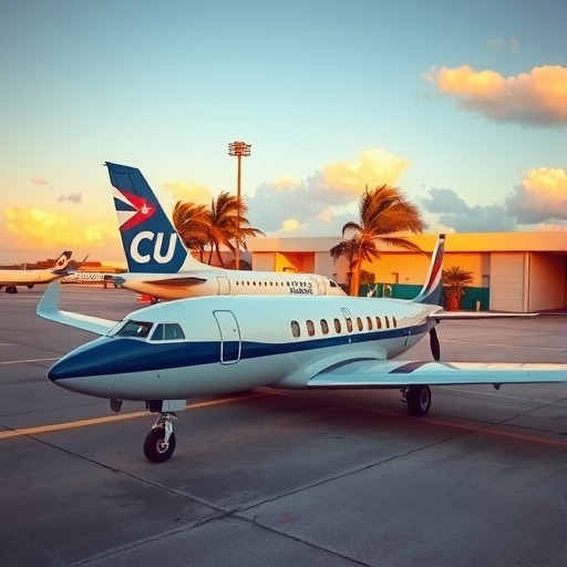 CU是哪个航空公司，古巴航空标志