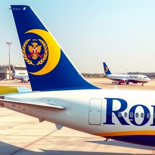 RO是哪个航空公司，罗马尼亚航空标志