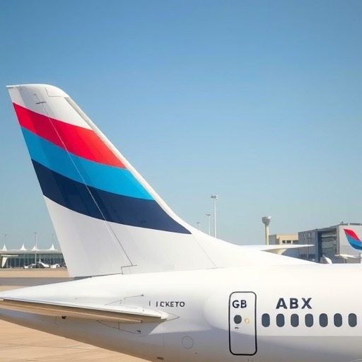 GB是哪个航空公司，ABX航空标志