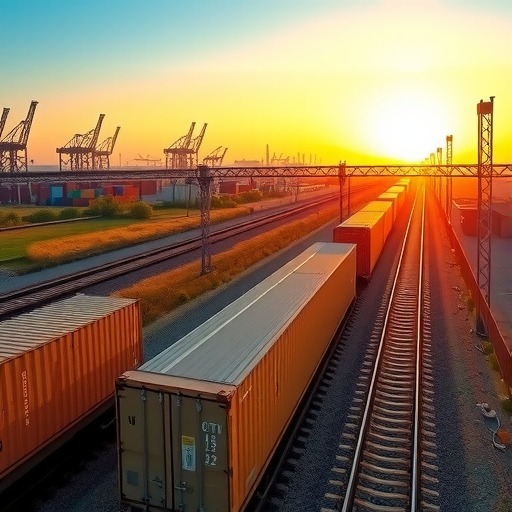 济南到明斯克的欧亚班列顺利开通，15天左右到达