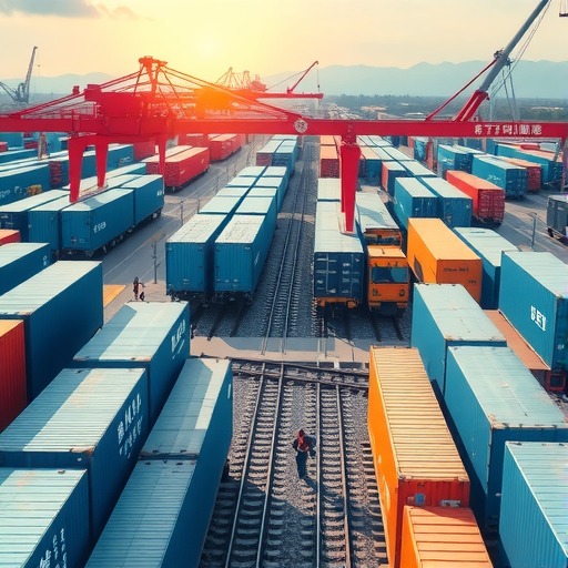 河南巩义到连云港铁海联运项目正式启动