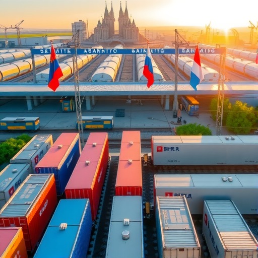 梅尔基—绥芬河—哈尔滨 黑龙江拥有中欧班列进出境口岸