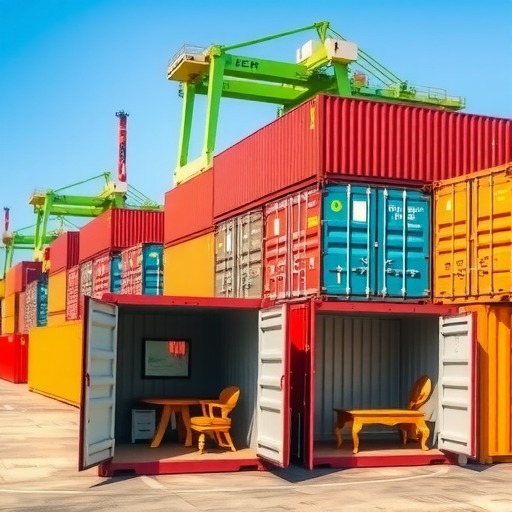 从广州把家具海运到澳洲悉尼选择拼箱还是集装箱？