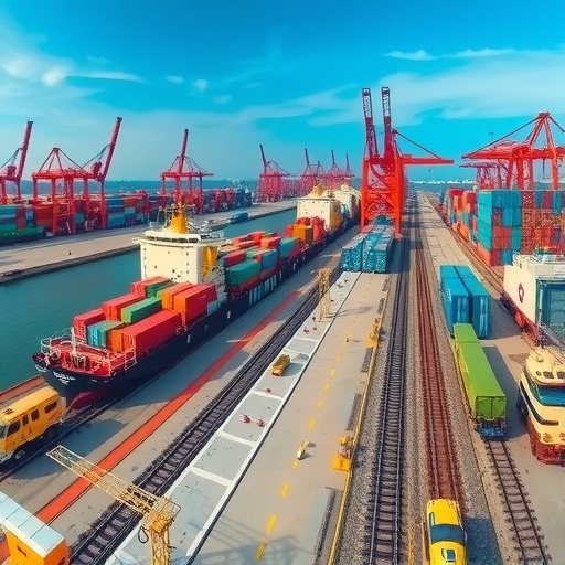 物流新通道 厦台客货滚装航线**携手中欧班列