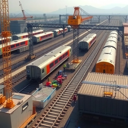 广深铁路石龙站扩能改造 增加中欧班列运力